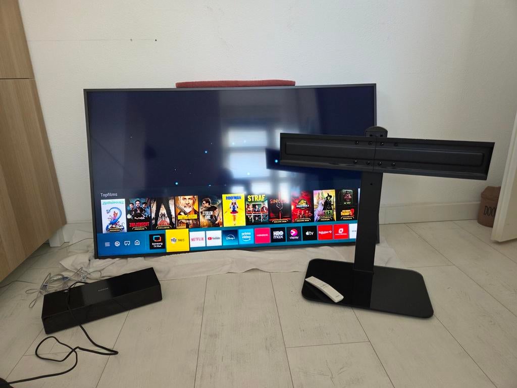 Samsung The Frame 55 inch compleet met nieuwe voet., Ophalen, Zo goed als nieuw