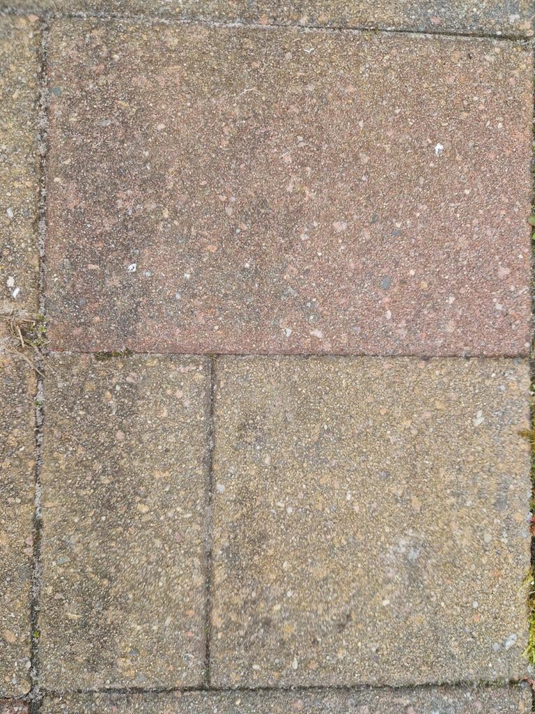 Gratis: Tuintegels, ongeveer 35m2, Ophalen of Verzenden, Gebruikt, Beton, Terrastegels