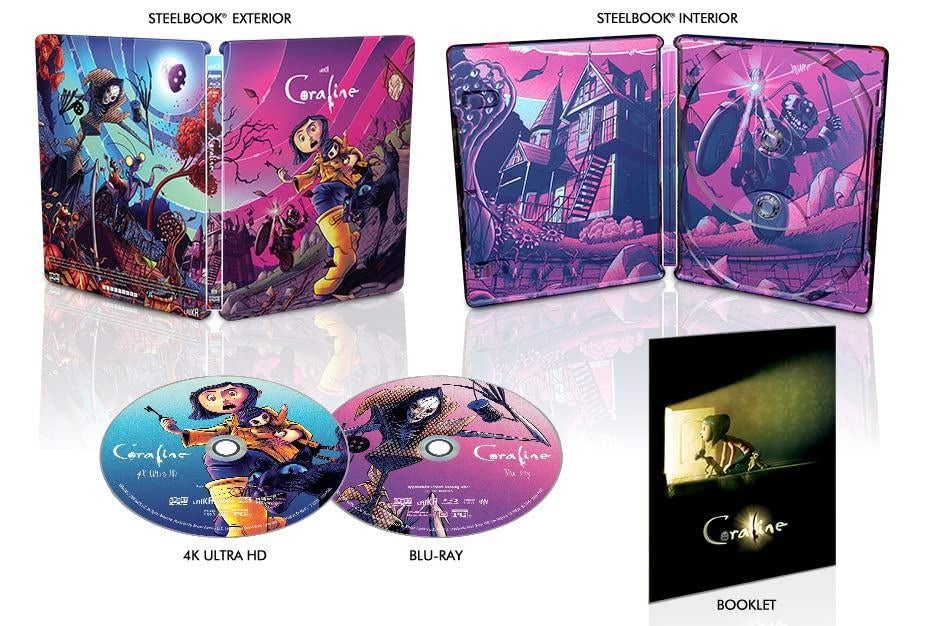 Coraline 4K Steelbook 4K324153, Verzenden, Nieuw in verpakking, Actie