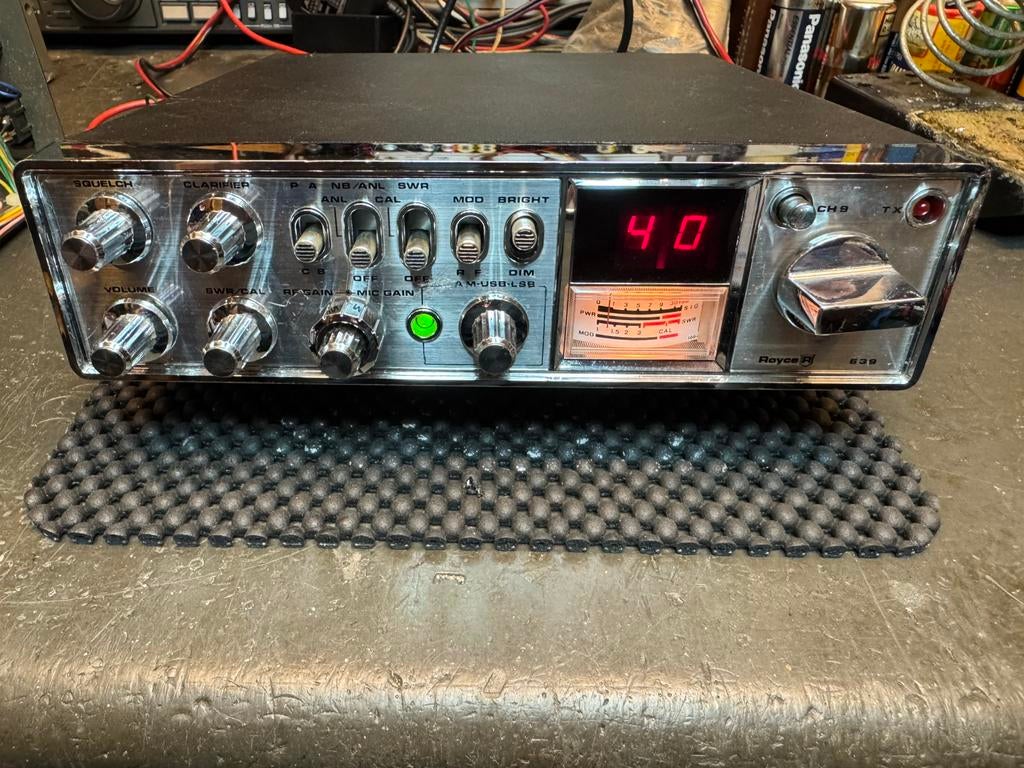 27 mc royce 639 am ssb  pr incl vzk, Telecommunicatie, Ophalen of Verzenden, Zender en Ontvanger