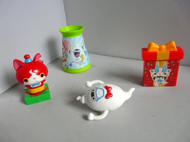 McDonalds 2017 # Yo-kai-watch 4x, Ophalen of Verzenden, Zo goed als nieuw