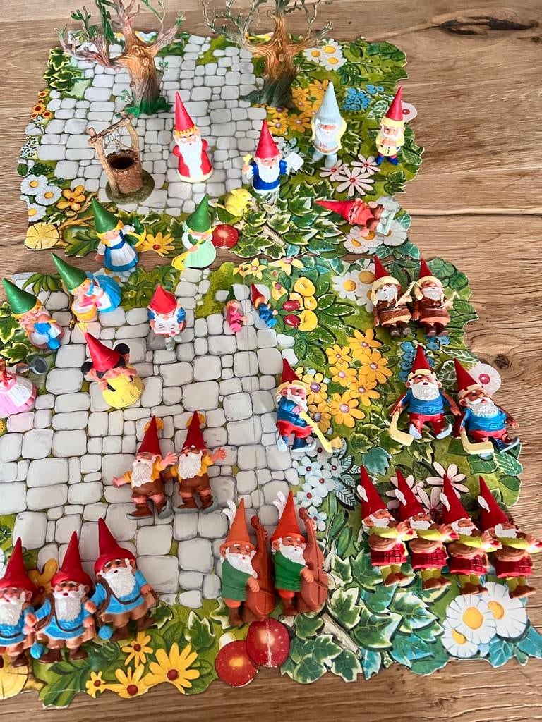 David de Kabouter Speelset met Accessoires, Ophalen of Verzenden, Gebruikt