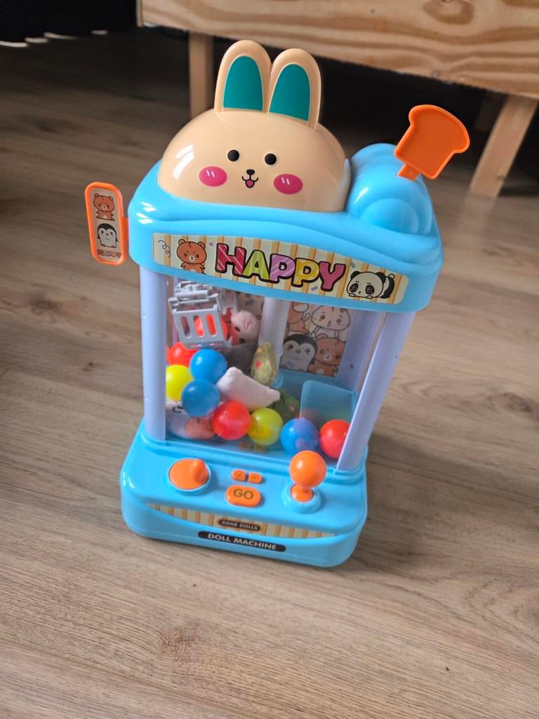 Happy Doll Machine met balletjes en figuurtjes, Kinderen en Baby's, Speelgoed | Overig, Ophalen of Verzenden