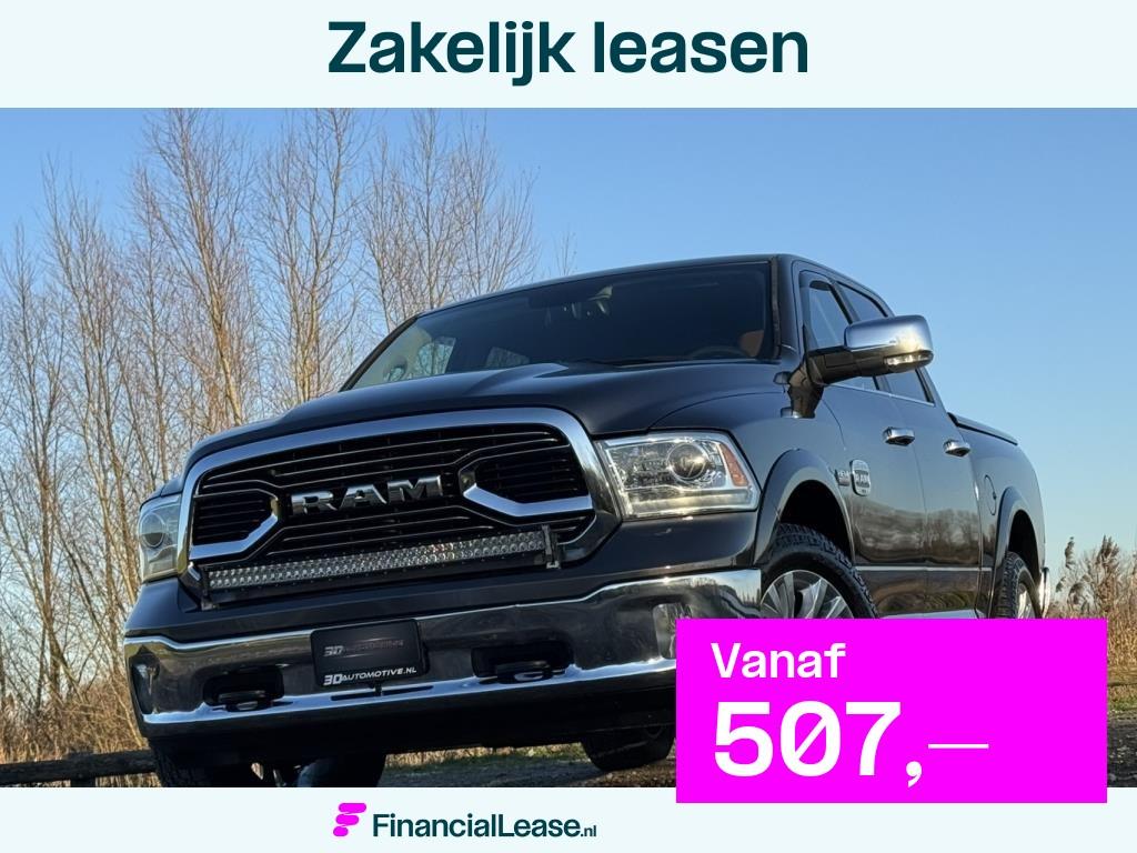 Dodge Ram 1500 LONGHORN 5.7L V8 HEMI, ORIG NED, LUCHTVERING,, Auto's, Dodge, Bedrijf, Lease, Financial lease, RAM 1500, 4x4, ABS