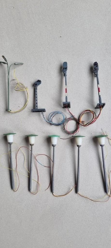 Marklin seinen, verlichting modelspoorHO, Overige merken, Gelijkstroom of Wisselstroom, Wagon, Ophalen of Verzenden