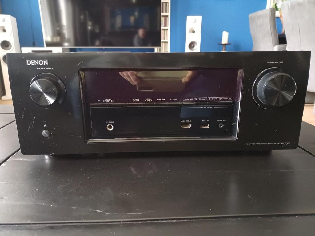 Denon versterker, Audio, Tv en Foto, Gebruikt, Denon, Ophalen of Verzenden, 60 tot 120 watt