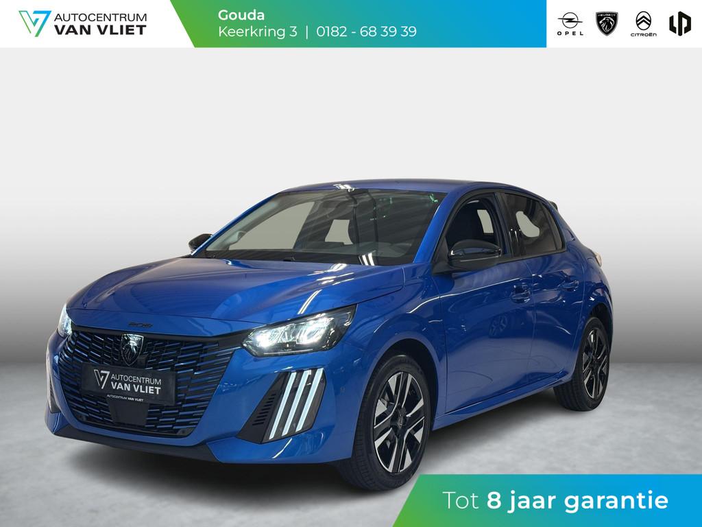 Peugeot 208 1.2 Hybrid 110 e-DCS6 Allure VOORRAAD DEAL | Aut, Gebruikt, Euro 6, Blauw, Origineel Nederlands