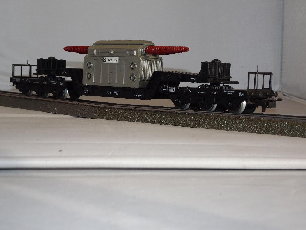 Marklin 4617 kuilwagon+transformator DB als nieuw OVP (#914), Wisselstroom, Wagon, Ophalen of Verzenden, Zo goed als nieuw