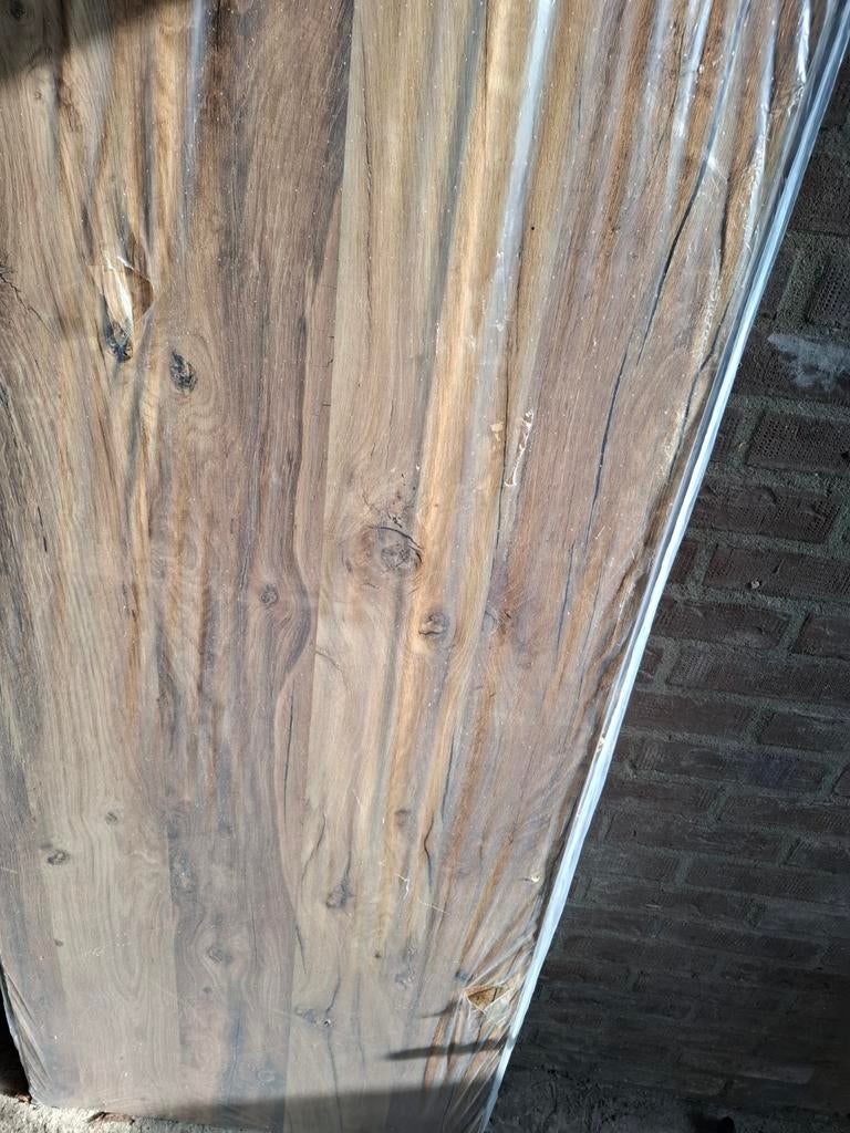 Houten plaat nieuw echt hout, Doe-het-zelf en Verbouw, Platen en Panelen, Ophalen of Verzenden, Nieuw, Hout, Minder dan 20 mm