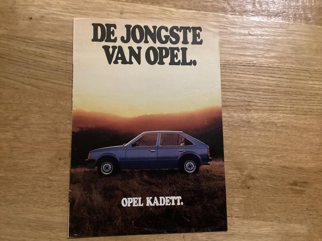 Opel Kadett brochure, Ophalen of Verzenden, Zo goed als nieuw, Opel