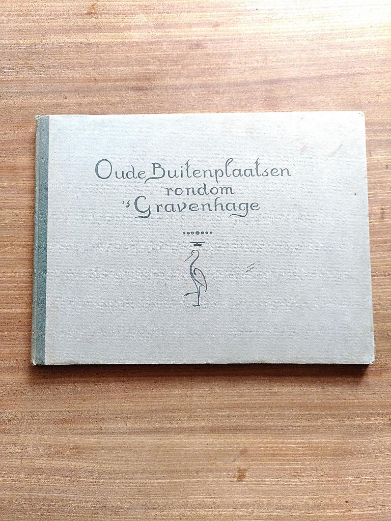 Boek met 24 Litho Oude Buitenplaatsen rondom ‘s Gravenhage., Ophalen of Verzenden
