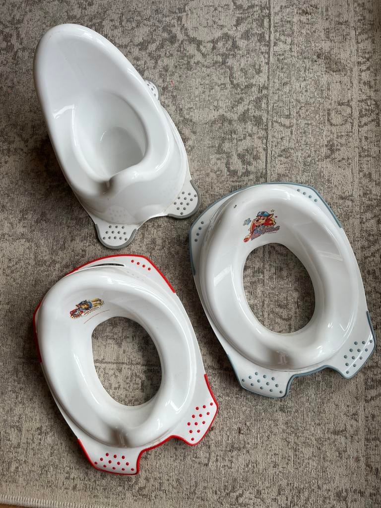 WC bril verkleiners & potje, Ophalen, Jongetje of Meisje, One size, Zo goed als nieuw