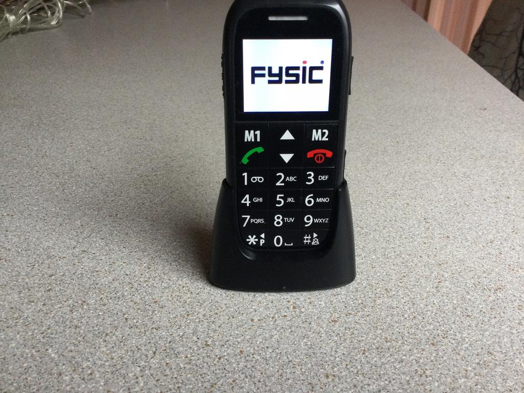 Senioren telefoon, Fysic FM7500, Ophalen