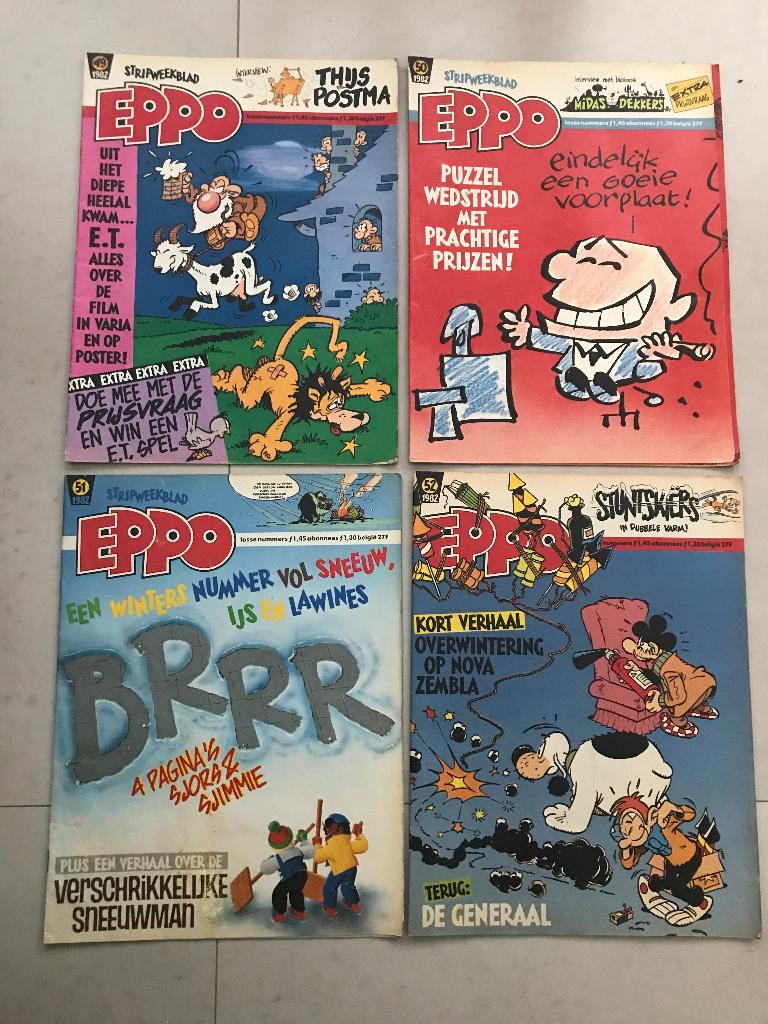 Eppo strip verhaal, Eén stripboek, Ophalen of Verzenden, Gelezen