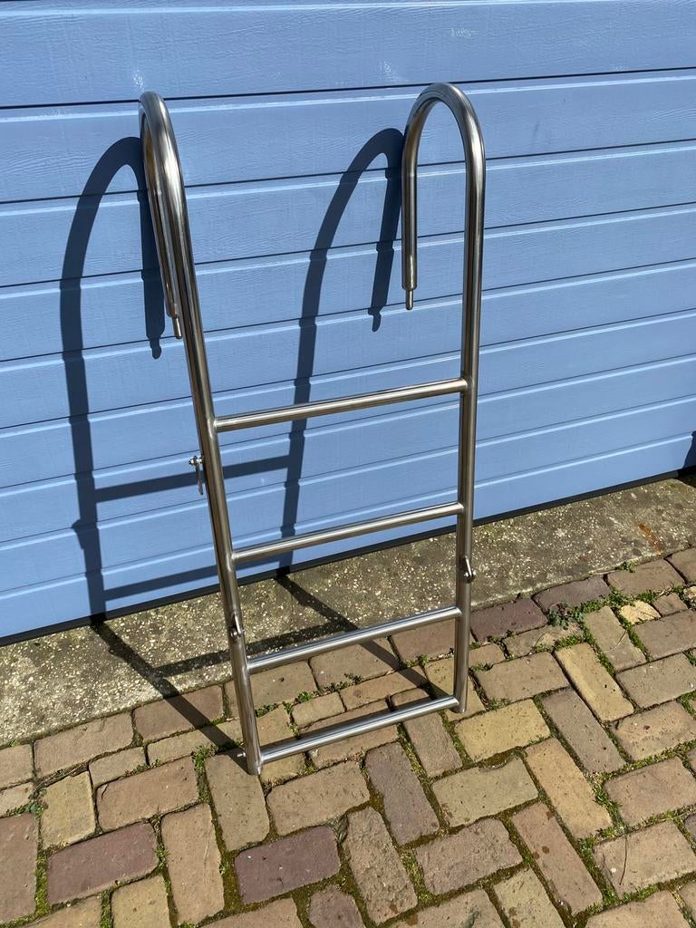 Zwemtrap rvs nieuw, Ophalen of Verzenden, Zo goed als nieuw, Overige typen