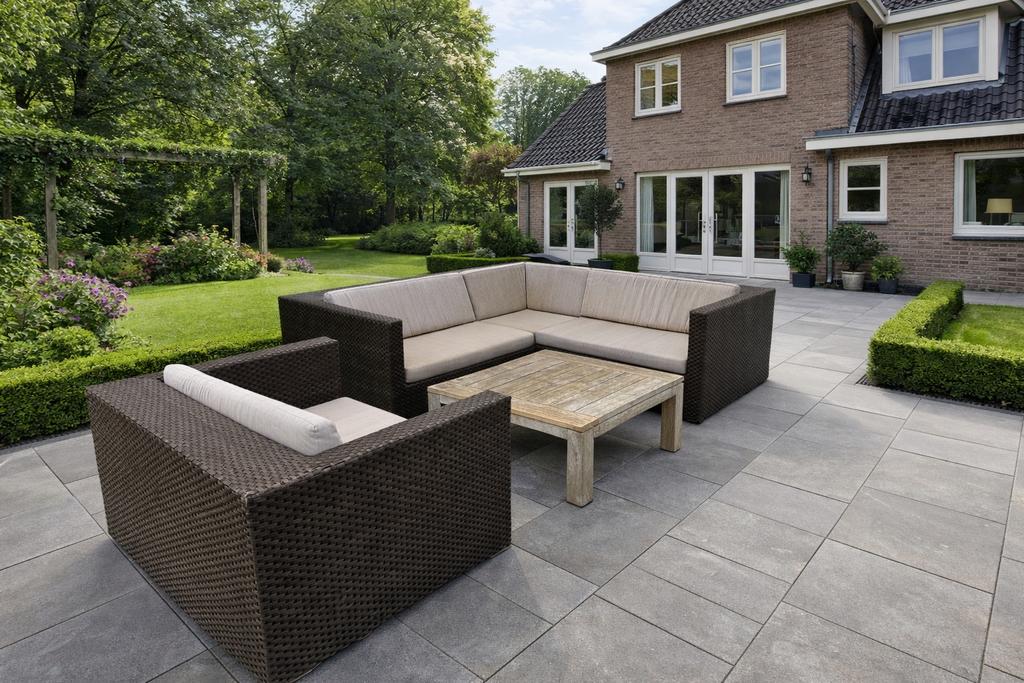 Dedon Loungeset Tuinset, Tuin en Terras, Ophalen, Zo goed als nieuw, Wicker, Stoel