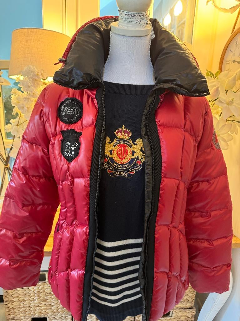 Prachtige Bordeaux-Zwarte jas Airfield, 38/M, nieuwe staat., Ophalen of Verzenden, Nieuw, Maat 38/40 (M), Rood