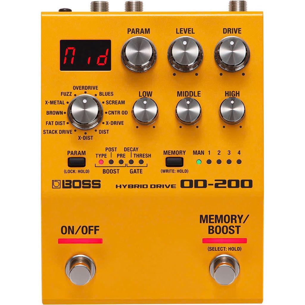 BOSS OD-200, Ophalen of Verzenden, Zo goed als nieuw, Distortion, Overdrive of Fuzz