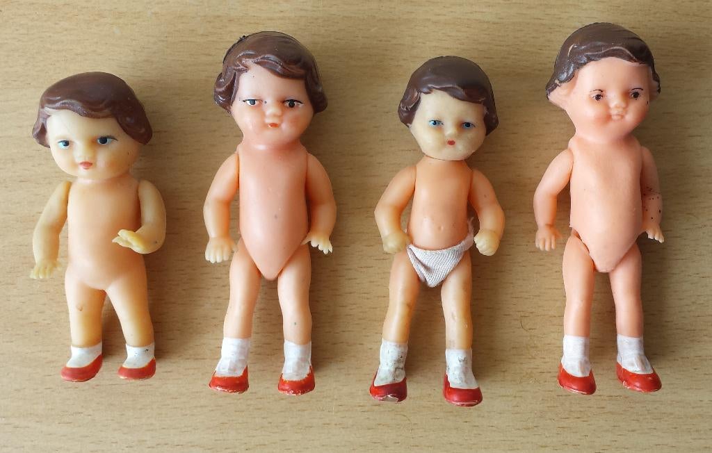 4 Ari Poppetjes - lot 2, Popje, Gebruikt, Ophalen of Verzenden, Ari