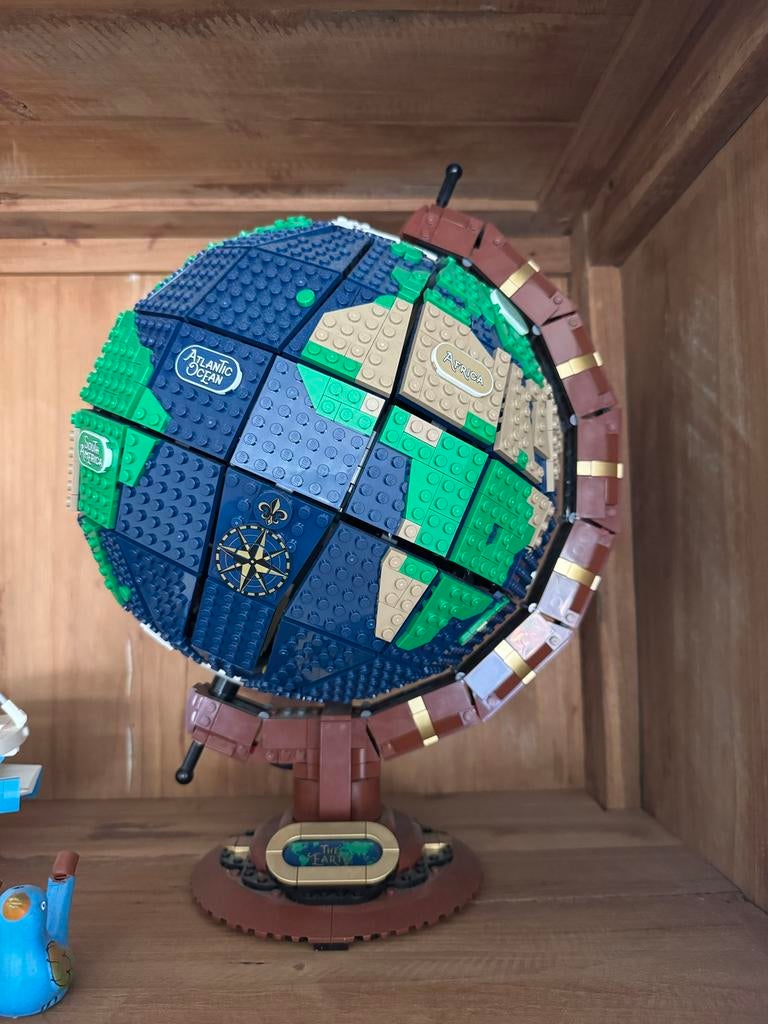 Lego wereldbol 21332, Gebruikt, Lego, Ophalen of Verzenden, Ideas