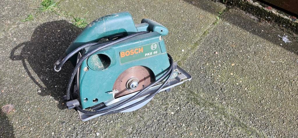 Bosch PKS 46 Cirkelzaag - Gebruikt, Ophalen, Gebruikt, Cirkelzaag, 600 tot 1200 watt