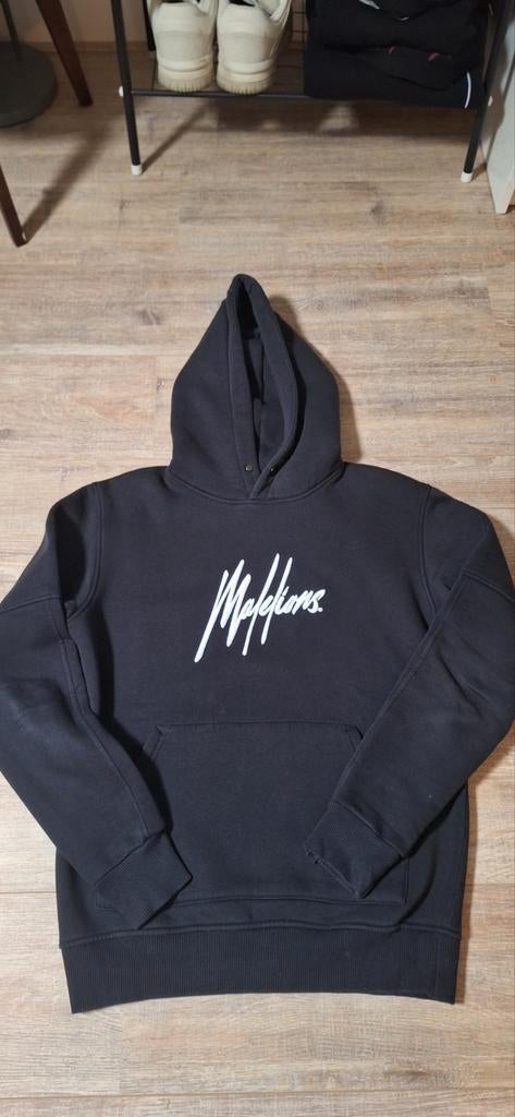 Malelion hoodie maat M zwart, Ophalen of Verzenden, Maat 46 (S) of kleiner, Zwart