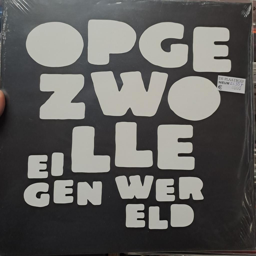 LP Opgezwolle Eigen Wereld Vinyl NEW, Cd's en Dvd's, Vinyl | Nederlandstalig, Verzenden, Nieuw in verpakking, 12 inch, Rap of Hip Hop