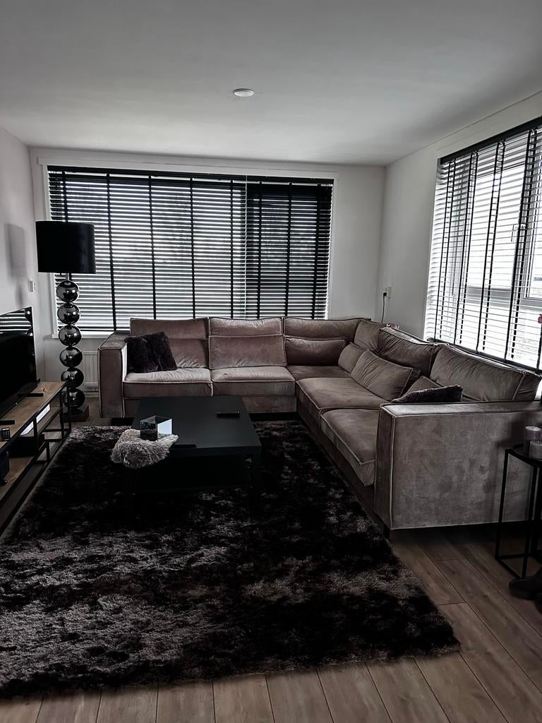 Hoekbank Ibiza - Stof Genova - 2+H+3 Opstelling, Huis en Inrichting, Banken | Bankstellen, Ophalen, Gebruikt, 100 tot 125 cm, Hoekbank