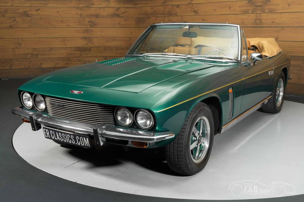Jensen Interceptor MK3 Cabriolet | Uitvoerig Gerestaureerd |, Auto's, Oldtimers, Achterwielaandrijving, Cabriolet, 4 stoelen, Leder