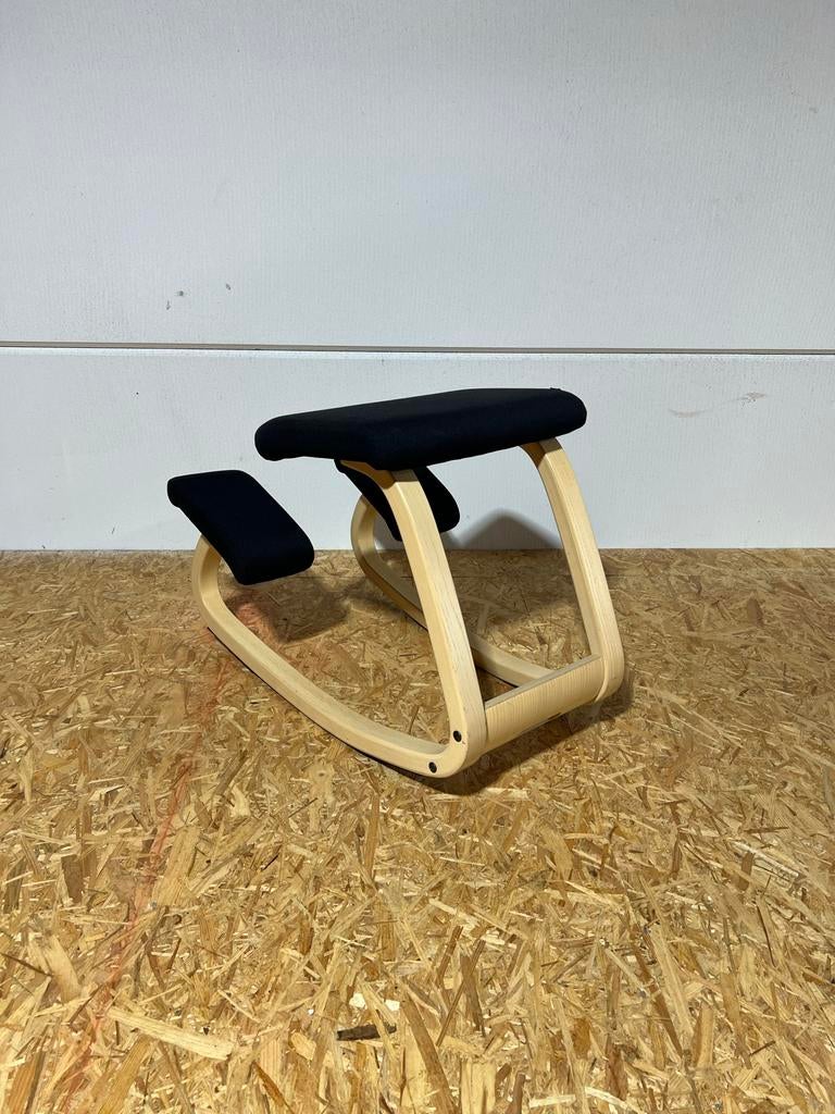 Varier (Stokke) Variable Balans kniestoel - Zwart, Gebruikt, Zwart, Ophalen of Verzenden, Eén