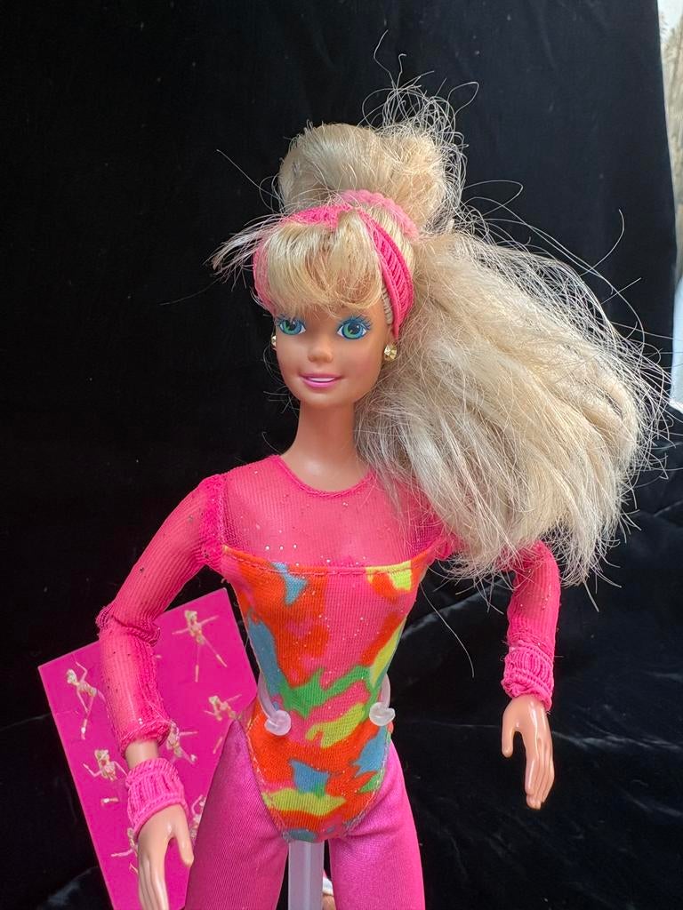 Mattel Gymnast Barbie 1993, Ophalen of Verzenden, Gebruikt, Pop