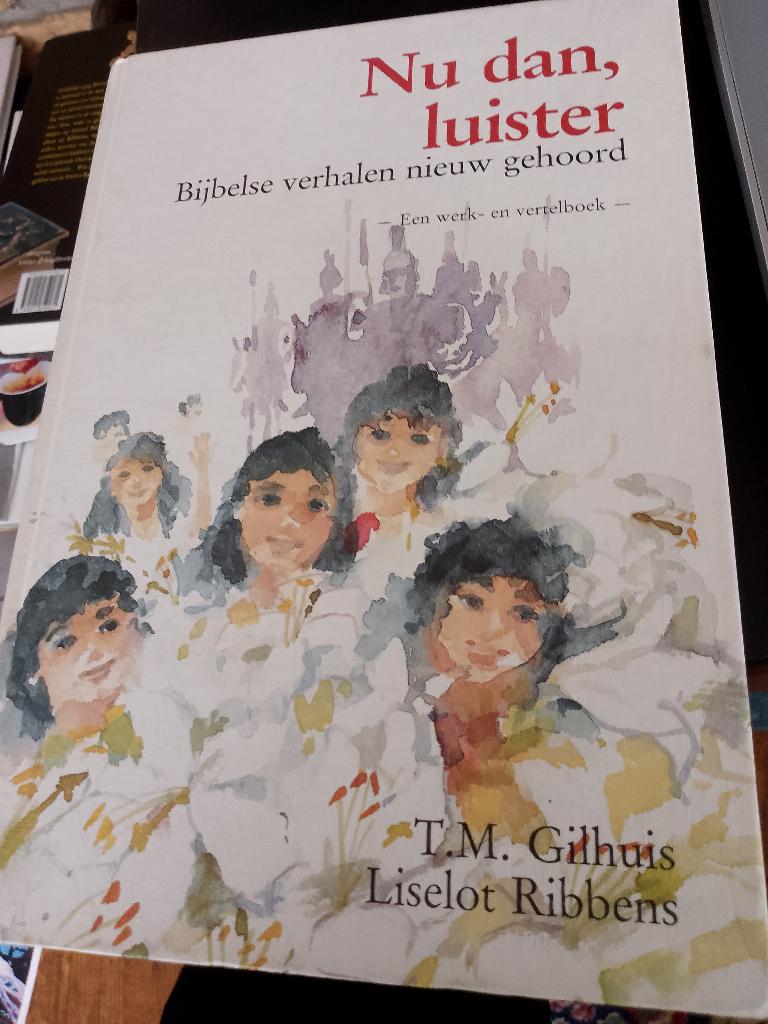 boek nu dan  luister bijbelse verhalen   gilhuis, Ophalen of Verzenden, Zo goed als nieuw