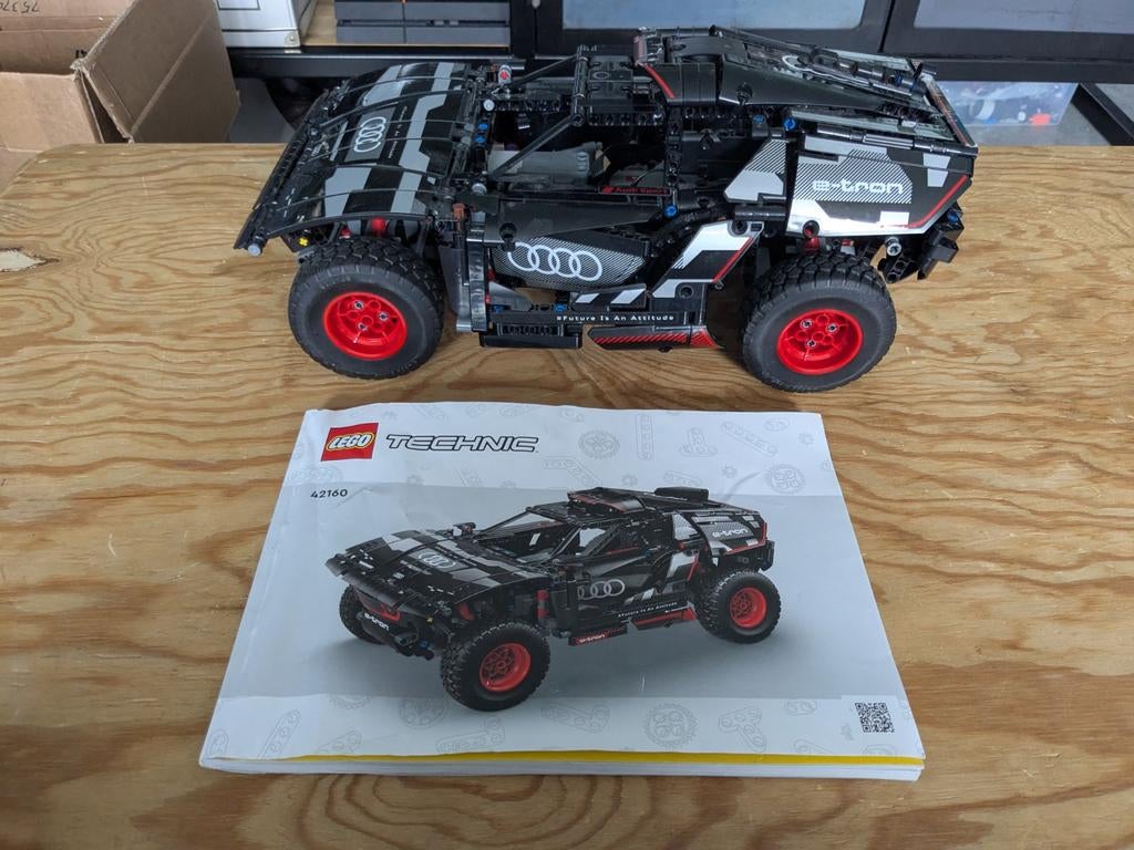 Lego Technic Audi RS Q e-tron 42160, Lego, Compleet, Ophalen of Verzenden, Zo goed als nieuw