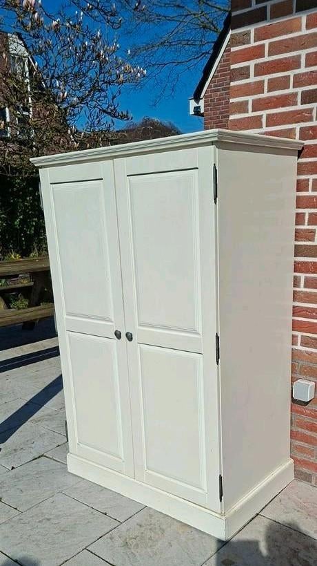 1 witte kast van hout, Ophalen, 25 tot 50 cm, 50 tot 100 cm, Minder dan 100 cm