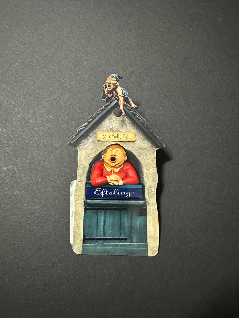 Efteling pin holle bolle Gijs, Ophalen of Verzenden, Zo goed als nieuw, Button of Speldje