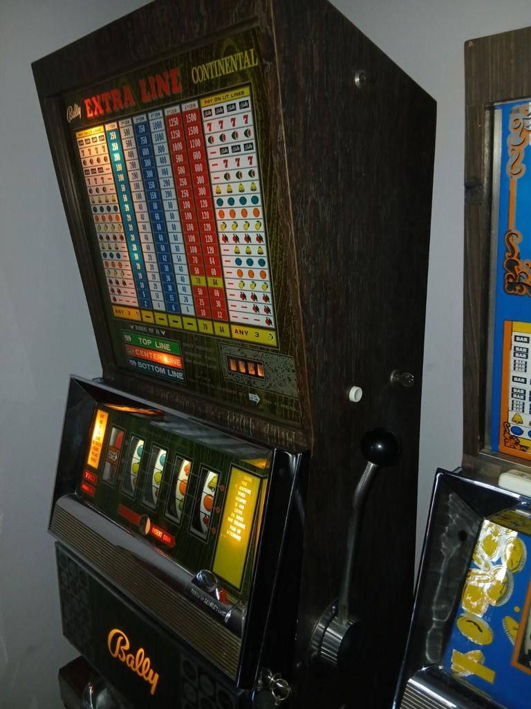 Bally extra line gokkast / eenarmige bandiet, Verzamelen, Euro, Ophalen, Gebruikt