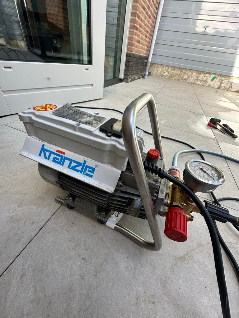 Kranzle HD 7/120 hogedrukreiniger, Ophalen of Verzenden, Gebruikt, Elektrisch, Met regelbare waterdruk