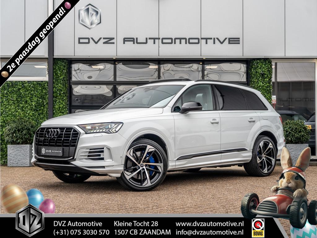Audi Q7 55 TFSI e quattro Pro Line Plus | S-Line | RS-Stoele, Gebruikt, Zwart, 2995 cc, Met garantie (alle)