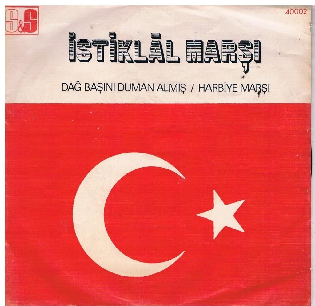 Singel Turkye Istiklal marsi, Verzenden, Zo goed als nieuw, 12 inch, Overige soorten