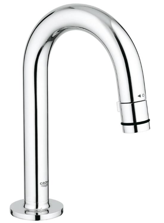 Grohe toiletkraan Universal (met hoge C uitloop), Ophalen of Verzenden, Gebruikt, Chroom, Kraan