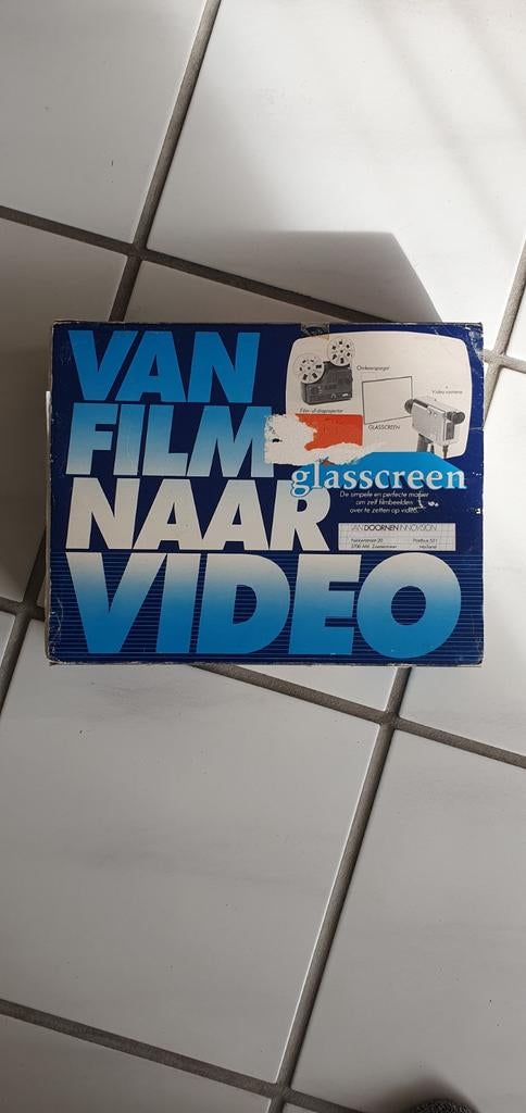 Diverse Super 8 Projectoren en toebehoren, Ophalen of Verzenden, Gebruikt, Met scherm