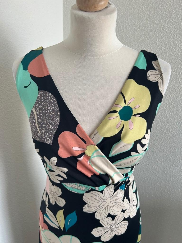 King Louie maat M maxi lange pastel jurk 1913, Maat 38/40 (M), Ophalen of Verzenden, Zo goed als nieuw, King Louie