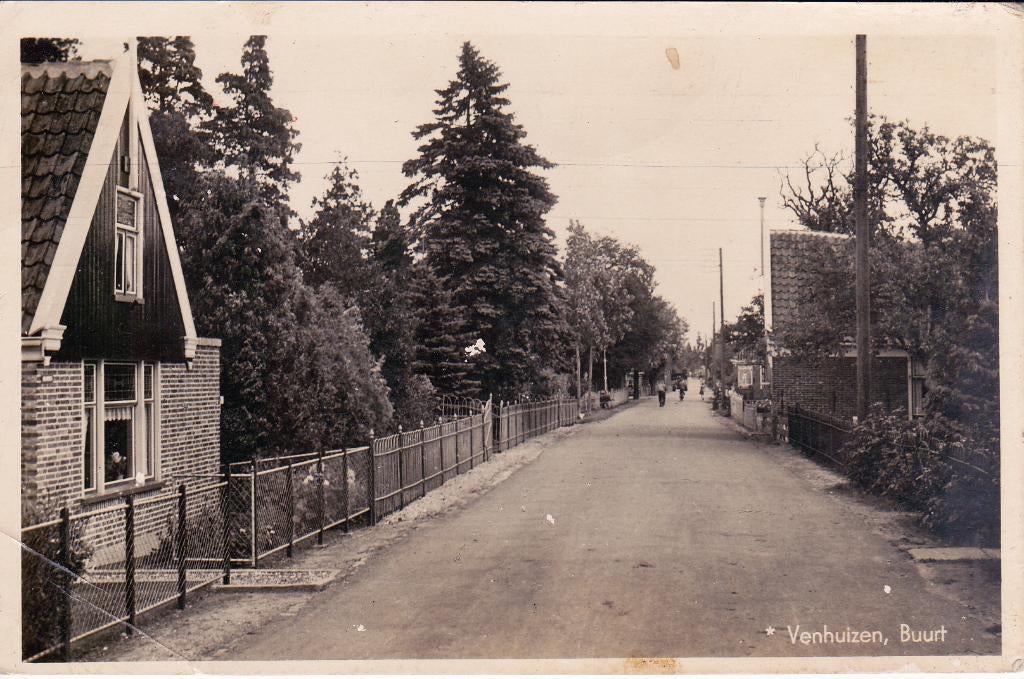 07303 Venhuizen - Buurt, Verzenden, 1940 tot 1960, Gelopen, Noord-Holland