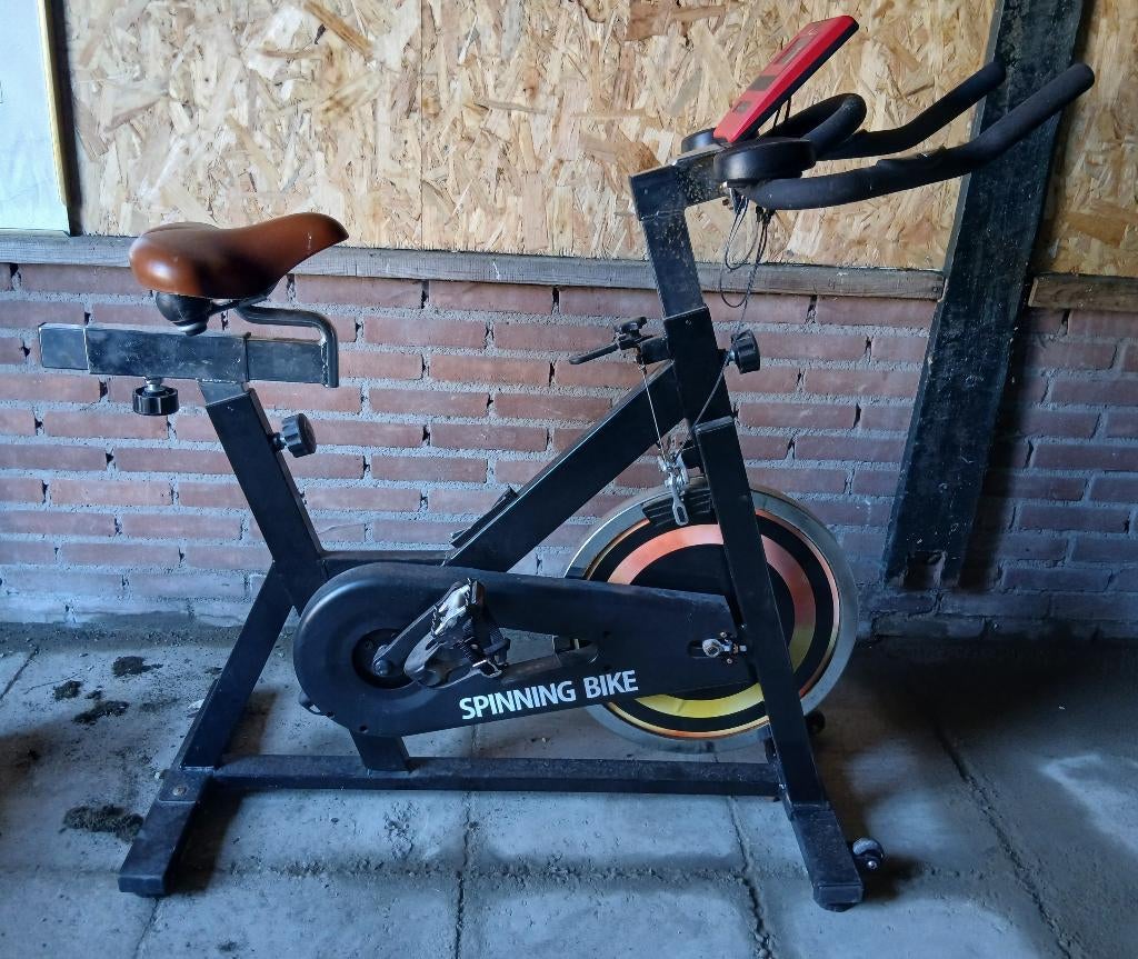 Spinning bike, Ophalen, Gebruikt, Metaal, Spinningfiets