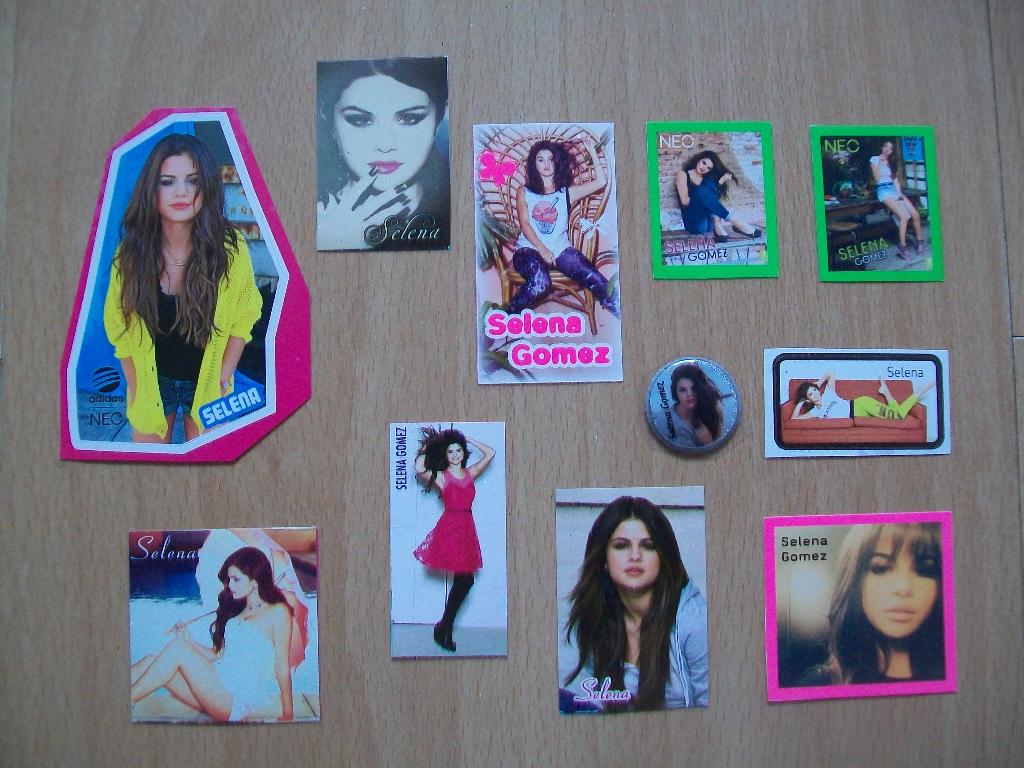 Sticker van Selena Gomez - 11 stickers, Ophalen of Verzenden, Nieuw, Overige typen