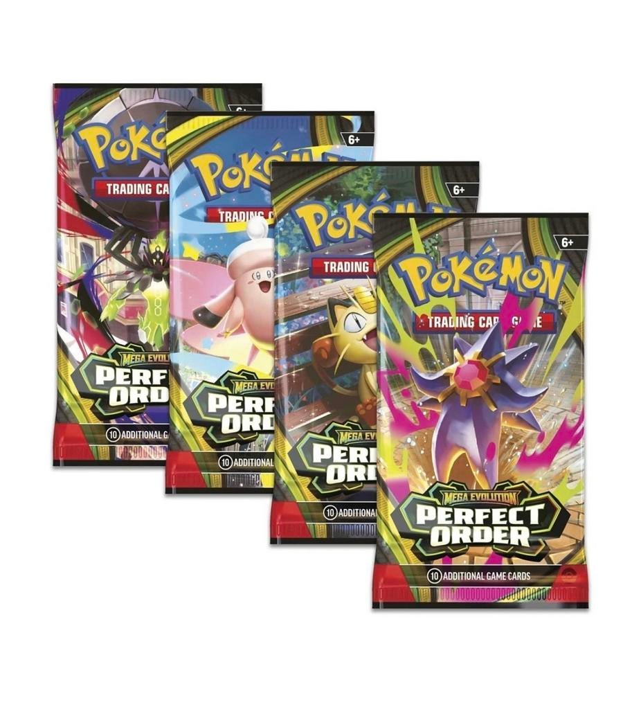 Pokémon Perfect order losse booster pack, Ophalen of Verzenden, Nieuw, Booster, Foil