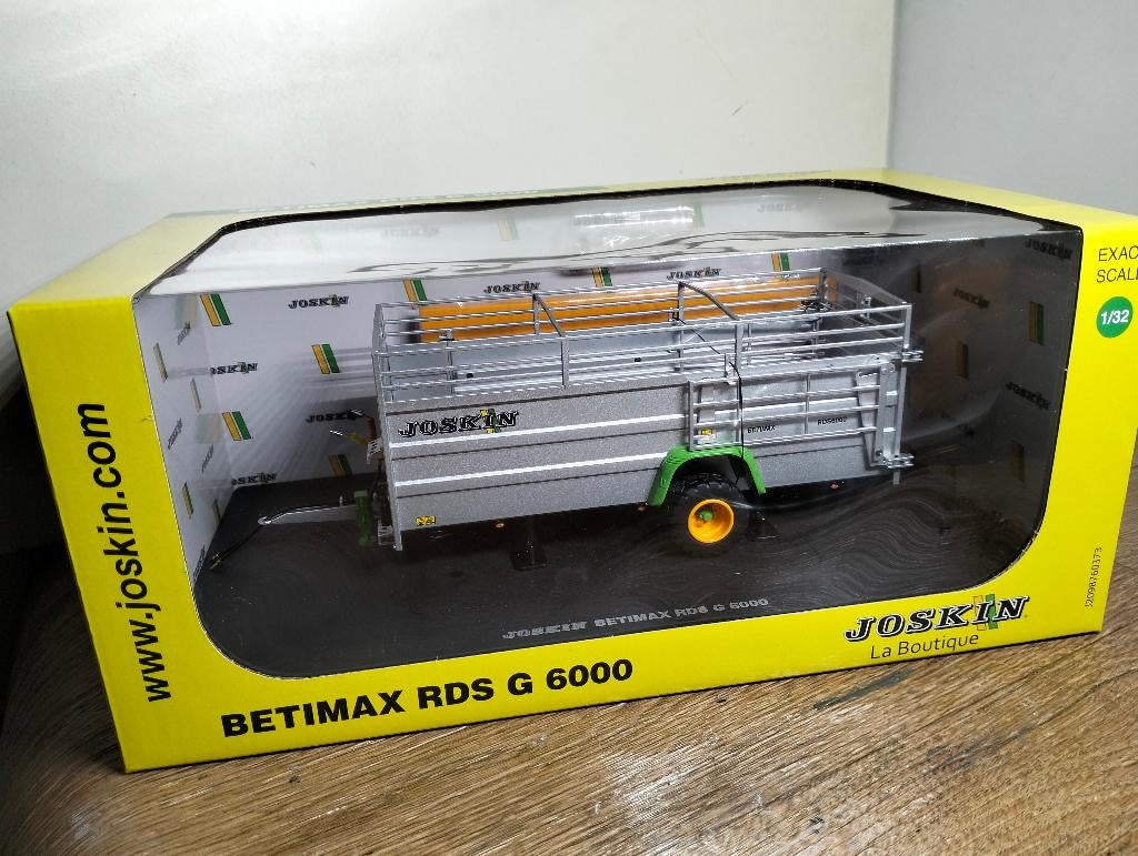 Te koop UH Joskin Betimax RDS G 6000 Veekar., Ophalen, Nieuw, Tractor of Landbouw, Universal Hobbies