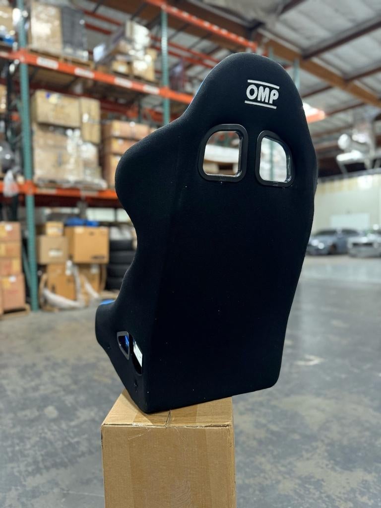 OMP TRS-E blauw kuipstoel racestoel sportstoel autostoel, Ophalen of Verzenden