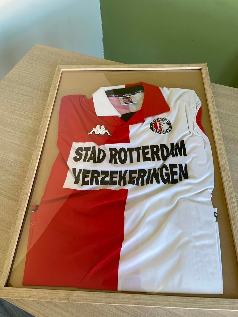 Vintage Feyenoord thuisshirt 2000-2001 - Maat XXL, Ophalen of Verzenden, Gedragen