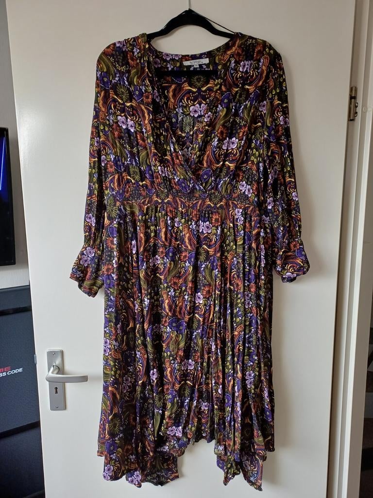 Miljuschka by Wehkamp Jurk Maat 48 - Kleurrijk & Comfortabel, Overige kleuren, Maat 46/48 (XL) of groter, Miljuschka by Wehkamp